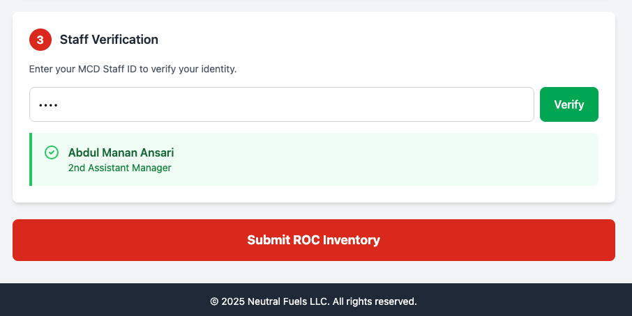 Submit Button Screenshot